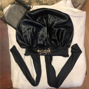 Be enticed large satin hair bonnet